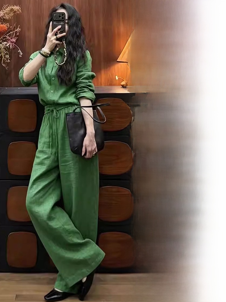 Linen Pant Wide - Loose Fit Linen Shirt And Wide