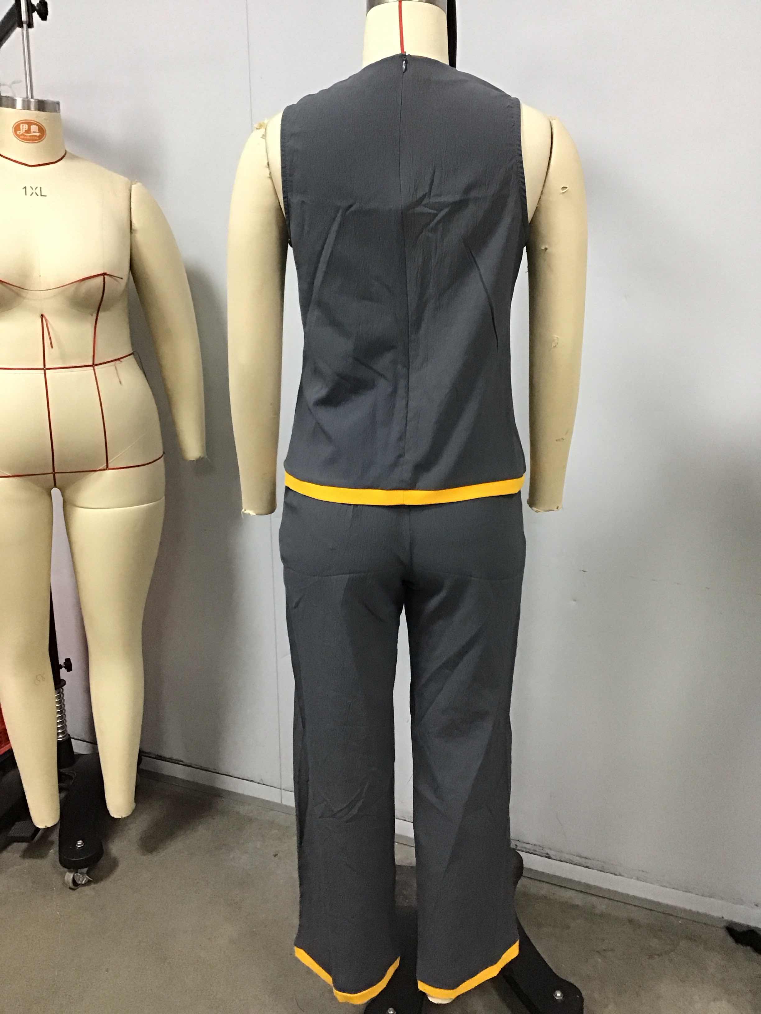 Casual Women's Color Block Two - đánh giá và giá Linen Pant Wide