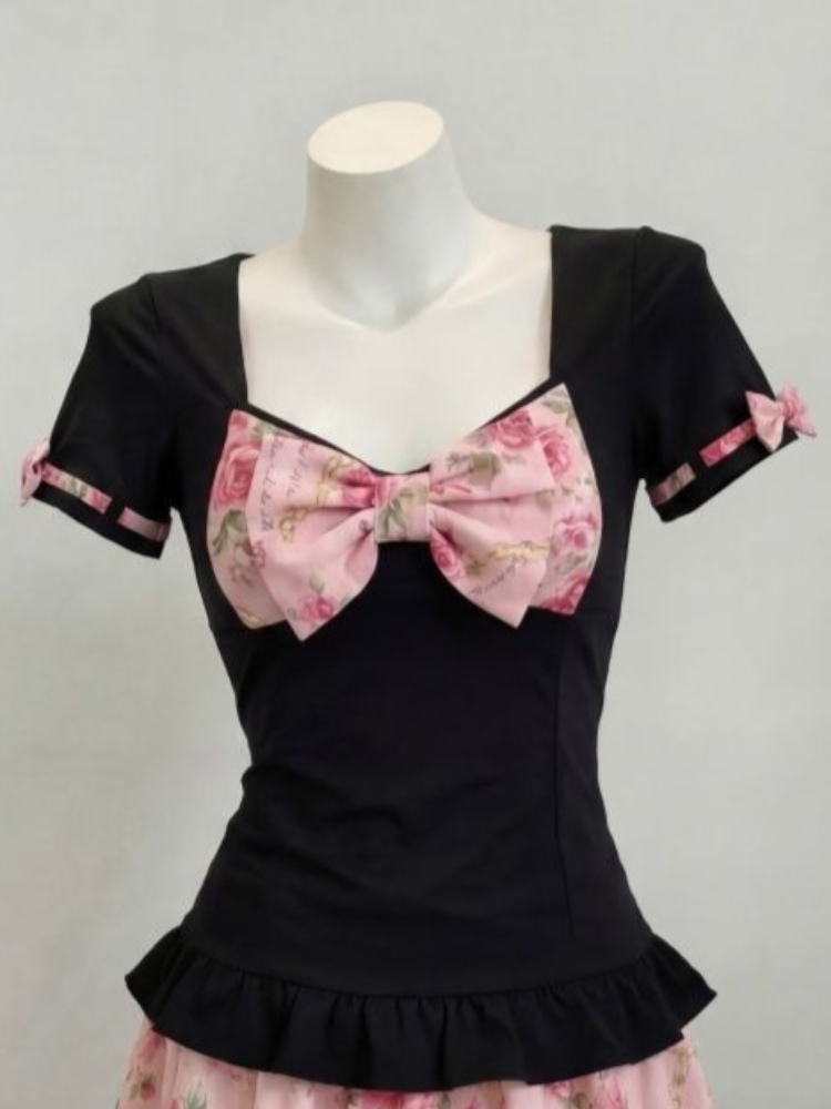 Women's Sweet Floral Print Two - đánh giá và giá Romper Floral Print