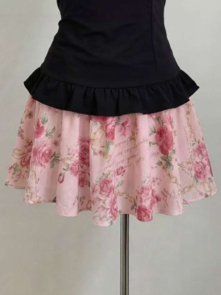 Women's Sweet Floral Print Two - đánh giá và giá Romper Floral Print
